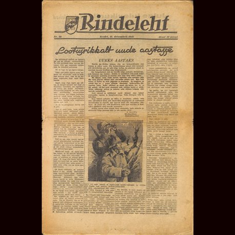 18307	 RINDELEHT	 No. 33-1943 - 31.Dezember 1943	