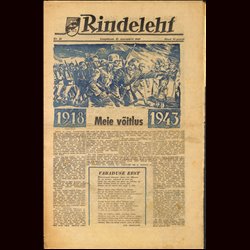 18309	 RINDELEHT	 No. 28-1943 - 27.November 1943	
