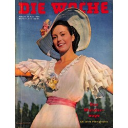 2696	 DIE WOCHE	-No.	19-1939		 WWII magazine - 	100 years photographie	, 48 pages,	,german illustrated magazine, many photos	