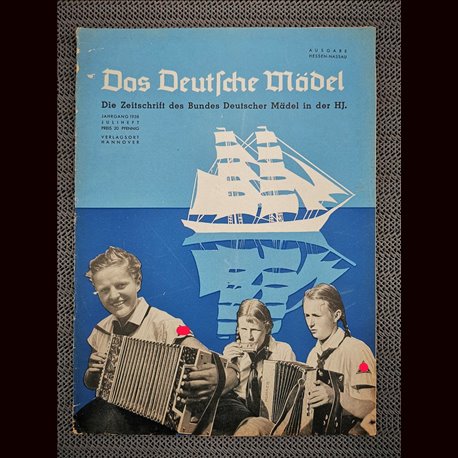 18414	 DAS DEUTSCHE MÄDEL No. 	7-1938	Ausgabe Hessen-Nassau	