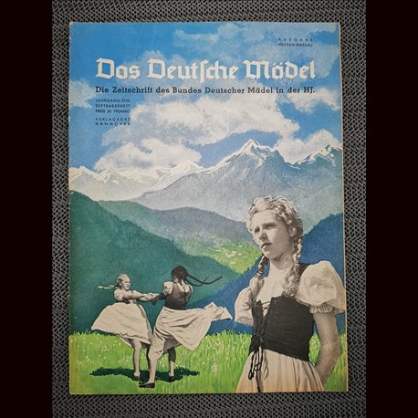 18415	 DAS DEUTSCHE MÄDEL No. 	9-1938	Ausgabe Hessen-Nassau	