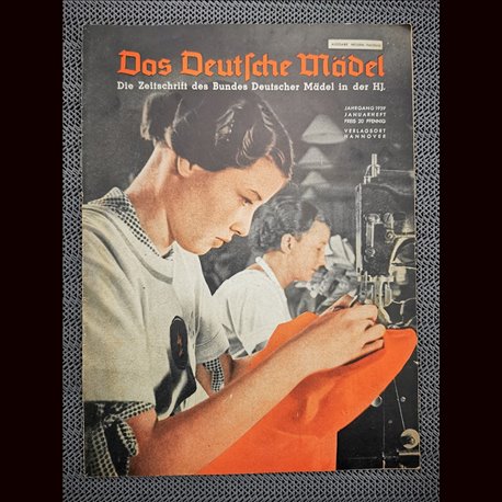 18418	 DAS DEUTSCHE MÄDEL No. 	1-1939	Ausgabe Hessen-Nassau	