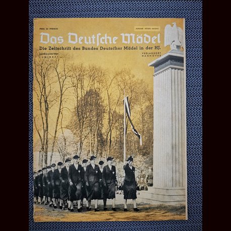 18422	 DAS DEUTSCHE MÄDEL No. 	6-1939	Ausgabe Hessen-Nassau	