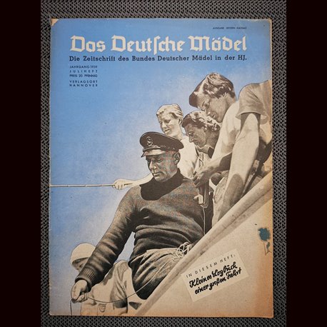 18423	 DAS DEUTSCHE MÄDEL No. 	7-1939	Ausgabe Hessen-Nassau	