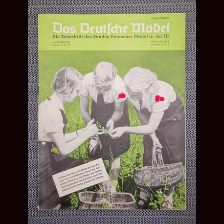 18435	 DAS DEUTSCHE MÄDEL No. 	7-1940	 Reichsausgabe	