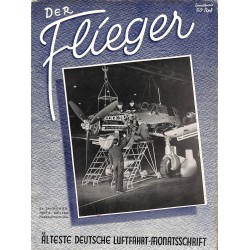 2741	 DER FLIEGER	-No.	3-1942	-	WWII german aviation magazine 	 content:	Bücker Bestmann Italy Sabiha Gökcen 	