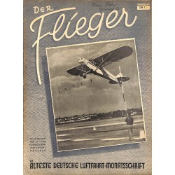 2761	 DER FLIEGER	-No.	12-1950	-	WWII german aviation magazine 	 content:	airplanes, technic, advertisments		