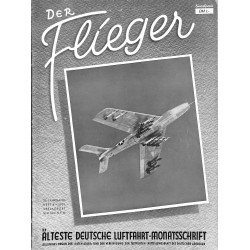 2766	 DER FLIEGER	-No.	6-1951	-	WWII german aviation magazine 	 content:	airplanes, technic, advertisments		