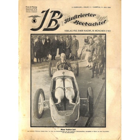 3022	 ILLUSTRIERTER BEOBACHTER 	 No. 	22--1930	-	May 31