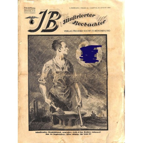 3034	 ILLUSTRIERTER BEOBACHTER 	 No. 	34-1930	-	August 23	