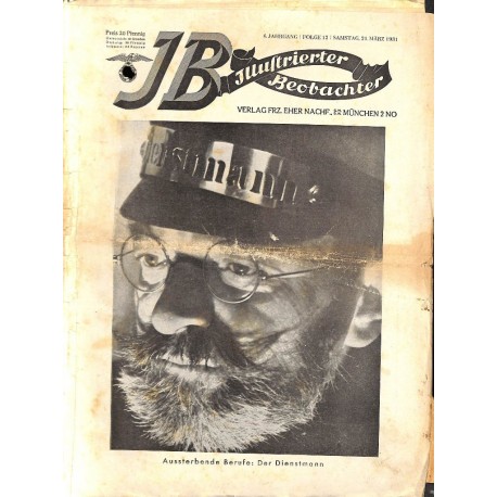 3112 ILLUSTRIERTER BEOBACHTER 	No. 	12-1931	-	March 21		