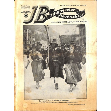 3120 ILLUSTRIERTER BEOBACHTER 	No. 	20-1931	-	May 16		