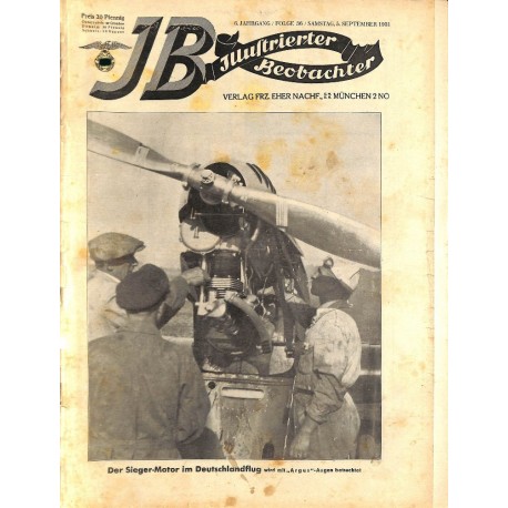 3136	 ILLUSTRIERTER BEOBACHTER 	 No. 	36-1931	-	September 5	