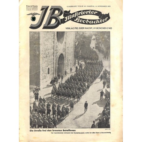 3146	 ILLUSTRIERTER BEOBACHTER 	 Jews No. 	46-1931	-	November 14		