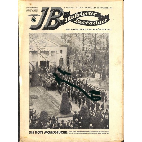 3148	 ILLUSTRIERTER BEOBACHTER 	 Jews No. 	48-1931	-	November 28	