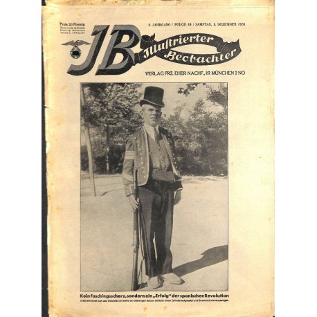 3149	 ILLUSTRIERTER BEOBACHTER 	 Jews No. 	49-1931	-	December 5		