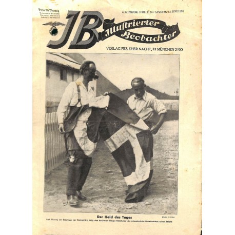 3176	 ILLUSTRIERTER BEOBACHTER 	 Incomplete No. 	24-1931	-	June 13		