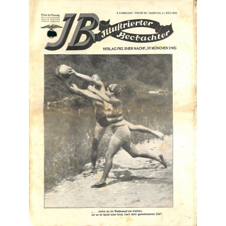 3179	 ILLUSTRIERTER BEOBACHTER 	 No. 	28-1931	-	July 11		