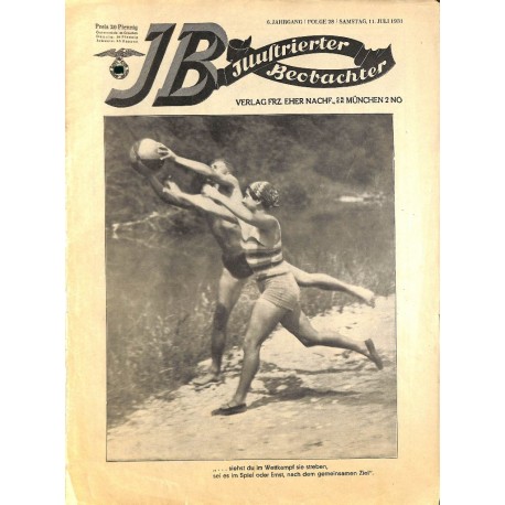 3180	 ILLUSTRIERTER BEOBACHTER 	 No. 	28-1931	-	July 11		