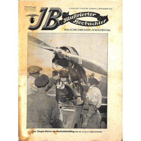 3189	 ILLUSTRIERTER BEOBACHTER 	 No. 	36-1931	-	September 5		