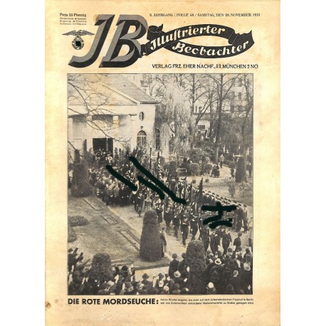 3197	 ILLUSTRIERTER BEOBACHTER 	 Jews No. 	48-1931	-	November 28		