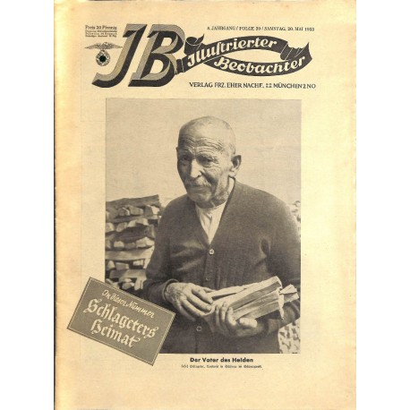 3320	  ILLUSTRIERTER BEOBACHTER 	 No. 	20-1933	-	May 20	 v