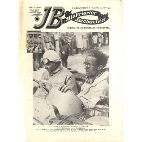 3431	 ILLUSTRIERTER BEOBACHTER 	 No. 	31-1934	-	August 4	