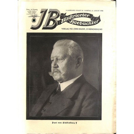 3432	 ILLUSTRIERTER BEOBACHTER 	 No. 	32-1934	-	August 11	