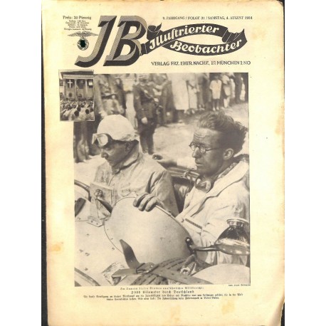 3482	 ILLUSTRIERTER BEOBACHTER 	 No. 	31-1934	-	August 4	 