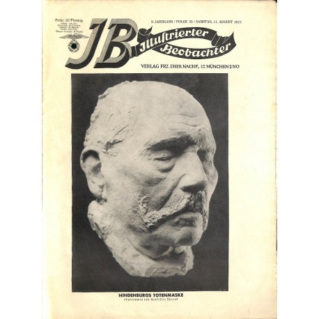 3483	 ILLUSTRIERTER BEOBACHTER 	 No. 	32-1934	-	August 11	