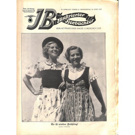 3711	 ILLUSTRIERTER BEOBACHTER 	 No. 	11-1937	-	March 18	 