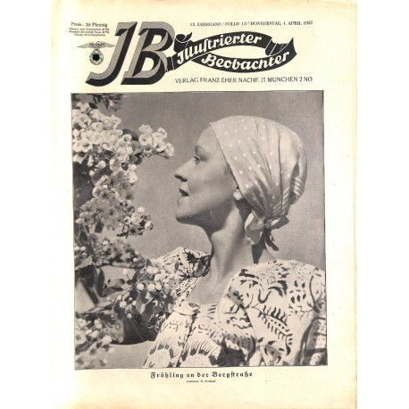 3713	 ILLUSTRIERTER BEOBACHTER 	 No. 	13-1937	-	April 1	