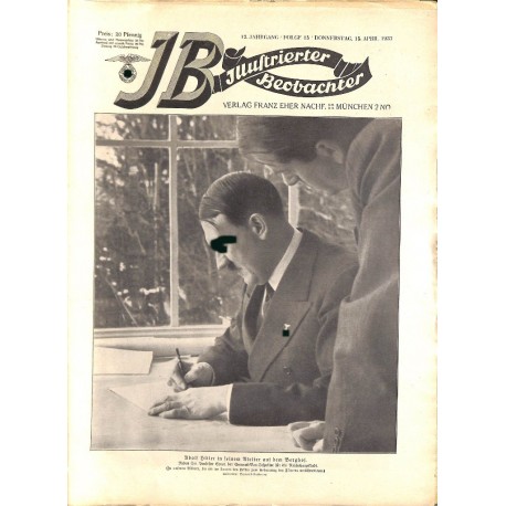 3715	 ILLUSTRIERTER BEOBACHTER 	 No. 	15-1937	-	April 15	