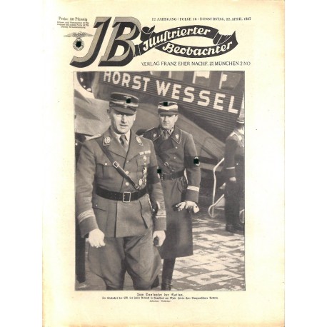 3716	 ILLUSTRIERTER BEOBACHTER 	 No. 	16-1937	-	April 22	 