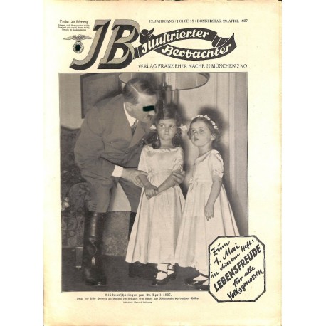 3717	 ILLUSTRIERTER BEOBACHTER 	 Zeppelin No. 	17-1937	-	April 29	