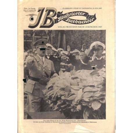 3725	 ILLUSTRIERTER BEOBACHTER 	 No. 	25-1937	-	June 24	 