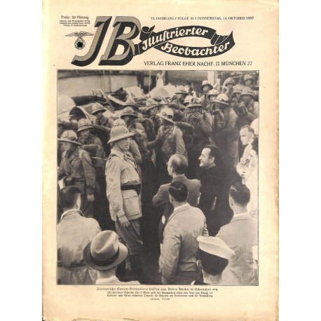 3741	 ILLUSTRIERTER BEOBACHTER 	 No. 	41-1937	-	October 14	