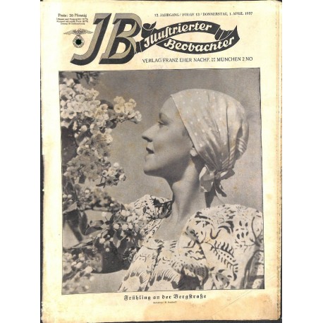 3765	 ILLUSTRIERTER BEOBACHTER 	 No. 	13-1937	-	April 1	