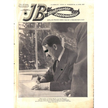 3767	 ILLUSTRIERTER BEOBACHTER 	 No. 	15-1937	-	April 15	