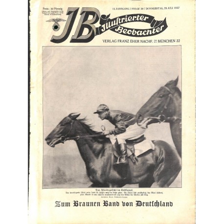 3782	 ILLUSTRIERTER BEOBACHTER 	 INCOMPLETE No. 	30-1937	-	July 29	