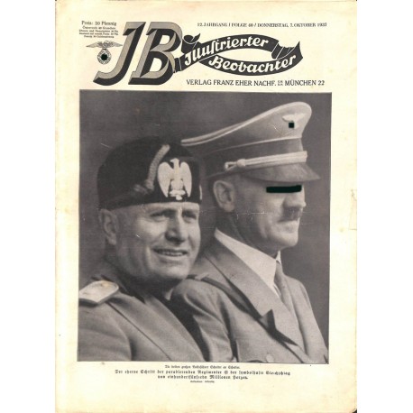 3797	 ILLUSTRIERTER BEOBACHTER 	 INCOMPLETE No. 	40-1937	-	October 7	