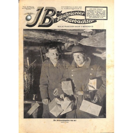 3951	 ILLUSTRIERTER BEOBACHTER 	 WWII No. 	51-1939	-	December 21	