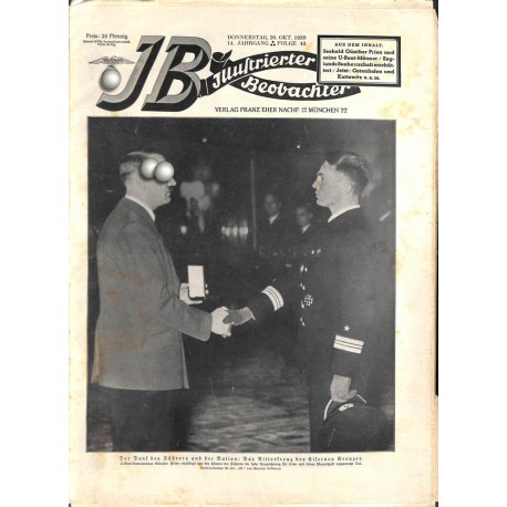 3954	 ILLUSTRIERTER BEOBACHTER 	 WWII No. 	43-1939	-	October 26	