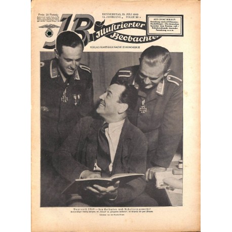 4030	 ILLUSTRIERTER BEOBACHTER 	 JEWS WWII No. 	30-1940	-	July 25	