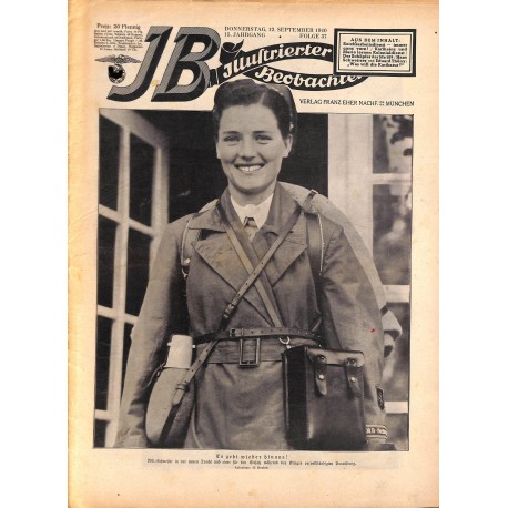 4037	 ILLUSTRIERTER BEOBACHTER 	 Jews WWII No. 	37-1940	-	September 12	