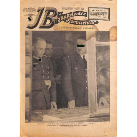 4073	 ILLUSTRIERTER BEOBACHTER 	 WWII No. 	26-1940	-	June 27	 v