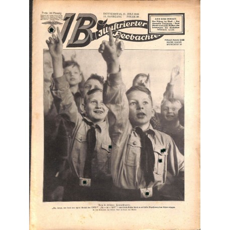 4078	 ILLUSTRIERTER BEOBACHTER 	 WWII No. 	28-1940	-	July 28	 v