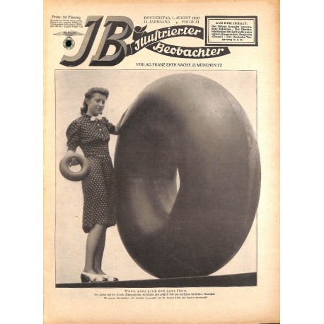 4082	 ILLUSTRIERTER BEOBACHTER 	 Jews WWII No. 	31-1940	-	August 1	