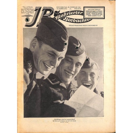 4108	 ILLUSTRIERTER BEOBACHTER 	 Jews SS WWII No. 	8-1941	-	February 20	 