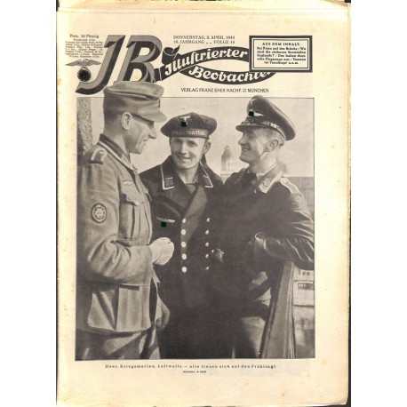 4114	 ILLUSTRIERTER BEOBACHTER 	 WWII No. 	14-1941	-	April 3	 